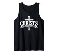 Croix du Disciple du Christ Jésus Croyant Christianisme Foi Débardeur