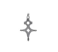 croix du sud 3.2cm en argent massif 925 Pendentif berbere d'agadez agadès