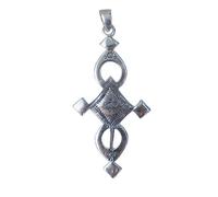 Croix du Sud "Mano Dayak" argent estampillé 925 avec cordon cuir