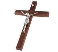 Croix en bois à suspendre, DéCoration De Maison Religieuse | DéCoration Murale De Salon, Convient Pour EntréE, Bureau, Salon