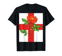 Croix héraldique de St George et Tudor Rose England Patriot T-Shirt