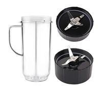 Croix Lame Avec Replacement 22oz Cup MB1001 2X Pour 250w | Compatible Pour La Magie Bullet Base De Lame De Mélangeur Juicer