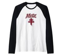Croix Lorraine Grenat Manche Raglan