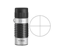 (Croix)Mini télescope grossissant 7x monoculaire réticule télémètre ligne de différenciation pour la