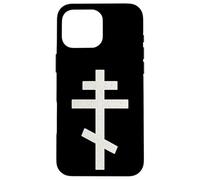 Croix orthodoxe chrétienne Coque pour iPhone 16 Pro Max