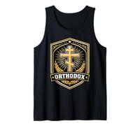 Croix orthodoxe chrétienne Orientale jésus Christ Foi Débardeur