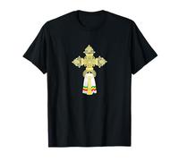 Croix orthodoxe éthiopienne | Patrimoine Religieux Symbole Art T-Shirt