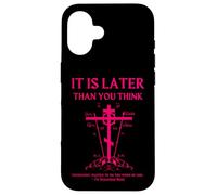 Croix orthodoxe Orientale chrétienne séraphin Rose Calvaire Coque pour iPhone 16