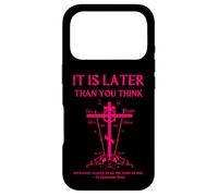 Croix orthodoxe Orientale chrétienne séraphin Rose Calvaire Coque pour iPhone 17 Pro