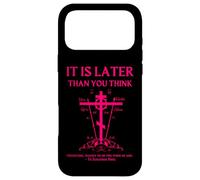 Croix orthodoxe Orientale chrétienne séraphin Rose Calvaire Coque pour iPhone 17 Pro Max