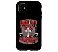 Croix Religieuse Jésus Faith Gothique Y2K Nu Goth Bible Verse Coque pour iPhone 11