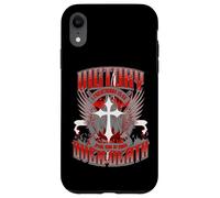 Croix Religieuse Jésus Faith Gothique Y2K Nu Goth Bible Verse Coque pour iPhone XR