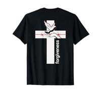 Croix Religieuse Pardon Pigeon d'inspiration chrétienne T-Shirt