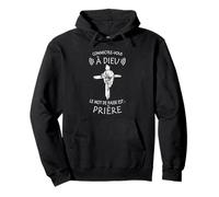 Croix Religion Foi Chrétienne Homme Chrétien Prière Dieu Sweat à Capuche