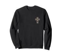 Croix Religion Versets Bibliques Église Famille Catholique Sweatshirt