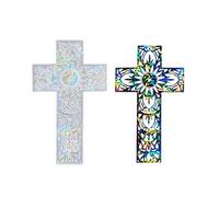 Croix Réutilisables Moule En Silicone Robuste Accessoire De Décoration Pour La Maison Création De Plâtre Personnalisé Portable Pour Cadeaux Moule À Suspendre Mur