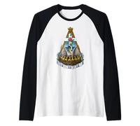 Croix rosicrucienne Rose pélican Symbole INRI Manche Raglan
