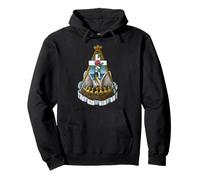 Croix rosicrucienne Rose pélican Symbole INRI Sweat à Capuche
