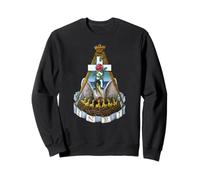 Croix rosicrucienne Rose pélican Symbole INRI Sweatshirt