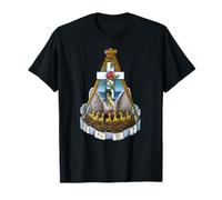 Croix rosicrucienne Rose pélican Symbole INRI T-Shirt