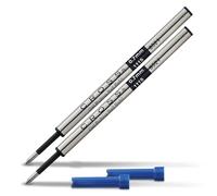 Cross Pens Recharge pour stylo gel Selectip Rollingball Bleu – 2 recharges