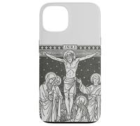 Croix Traditionnelle catholique missale Roman de Jésus Crucifixion Coque pour iPhone 13