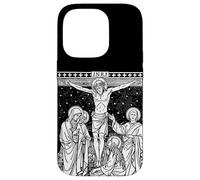 Croix Traditionnelle catholique missale Roman de Jésus Crucifixion Coque pour iPhone 14 Pro