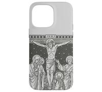 Croix Traditionnelle catholique missale Roman de Jésus Crucifixion Coque pour iPhone 14 Pro Max
