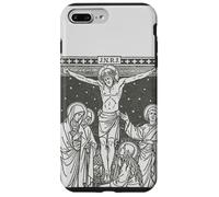Croix Traditionnelle catholique missale Roman de Jésus Crucifixion Coque pour iPhone 7 Plus/8 Plus