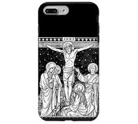 Croix Traditionnelle catholique missale Roman de Jésus Crucifixion Coque pour iPhone 7 Plus/8 Plus