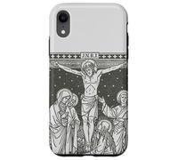 Croix Traditionnelle catholique missale Roman de Jésus Crucifixion Coque pour iPhone XR