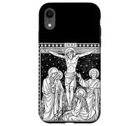Croix Traditionnelle catholique missale Roman de Jésus Crucifixion Coque pour iPhone XR