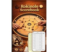 Crokinole Scorebook: Crokinole Game Score Record Logbook | Match Tracking Pages | 100 Score Sheets for Players