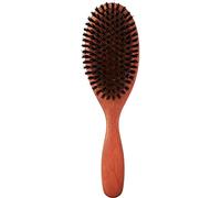Croll & Denecke Brosse à cheveux en bois de poirier, ronde