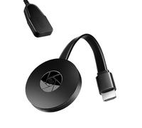 Cromcaste TV HDMI sans Fil 1080P-Dongle d’Affichage Compatible AVCE pour Android iOS Windows Mac - Clé WiFi 4K Streaming Stick Chromecast Wireless Display pour TV Moniteur Projecteur Présentation