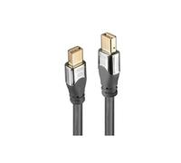 CROMO - Câble DisplayPort - Mini DisplayPort (M) pour Mini DisplayPort (M) - DisplayPort 1.2 - 5 m - rond, support 4K - gris