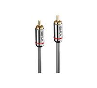 Cromo Line - Câble audio numérique (coaxial) - RCA mâle pour RCA mâle - 3 m - anthracite - rond
