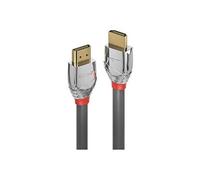 Lindy Câble HDMI Cromo Line - 4K UHD avec Ethernet - HDMI A mâle-mâle - 10 m gris