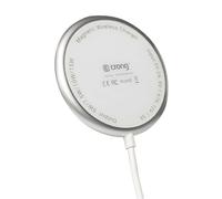 Chargeur MagSafe Sans Fil Induction Qi 15W Compatible iPhone Crong Blanc