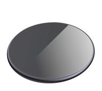 Chargeur sans Fil Induction Qi 15W Verre Trempé PowerSpot Charge Rapide Crong Noir