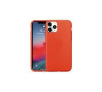 Crong Color Cover - Coque flexible pour iPhone 11 Pro (Rouge)