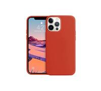 Crong Color Cover - Coque flexible pour iPhone 12 Pro Max (Rouge)