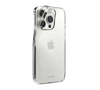 Crong Coque Crystal pour iPhone 15 Pro Ultra-mince avec Bord surélevé
