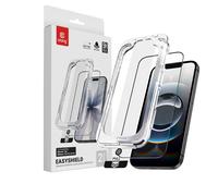 Crong CRGES2PIP16E écran et protection arrière de téléphones portables Protection d'écran transparent Apple pour Apple iPhone 16e / iPhone 14 / iPhone 13 / iPhone 13 Pro