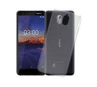 Crong Crystal Slim Cover - Etui Nokia 3.1 (transparent)