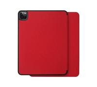 Crong Flexfolio Rouge pour iPad 11 Pro & Air 10.9 (27.7cm) - Folio magnétique résistant aux chocs et rayures, fonction marche/veille auto. CRG-FXF-IPD112-RED