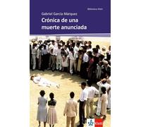 Crónica de una muerte anunciada - Gabriel García Márquez - Klett Libri - Poche - Scolaire / Universitaire