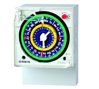 CRONO QRD 24 V. INTERRUPTOR HORARIO ANALOGICO Con RESERVA DIARIO 16(4) A