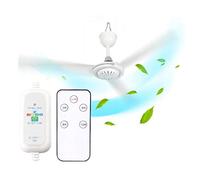 Cronos TAFI Ventilateur de plafond 70 cm + télécommande, diamètre 70 cm, 250 tr/min, couleur universelle, ventilateur à 3 pales, ABS haute résistance, économie d'énergie