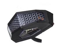 CROOFF Feu Arrière De Moto Lampe De Plaque D'immatriculation Signal D'arrêt Feu De Freinage 12V Feu Arrière Pièces Détachées Universelles